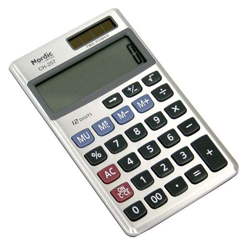 Taskulaskin NORDIC CH-257 - Taskulaskimet - 117870 - 1
