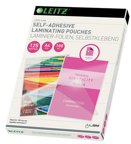 Laminointitasku A4 125mic LEITZ/IBICO - Laminointitaskut A4 - 150601 - 1