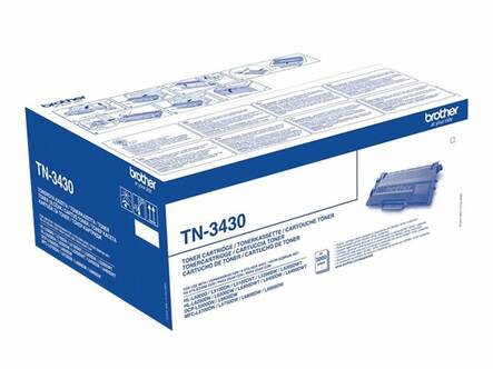 Värikasetti BROTHER TN-3430 laser - Brother laservärikasetit ja rummut - 167671 - 1