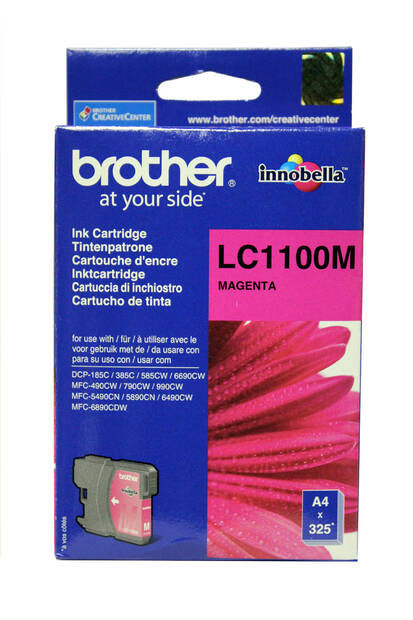 BROTHER LC1100M mustesuihku - Mustesuihkuvärit Brother - 119262 - 1