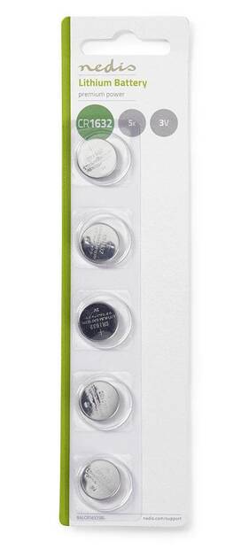 Paristo CR1632 3V Litium NEDIS - Paristot - 154943 - 1