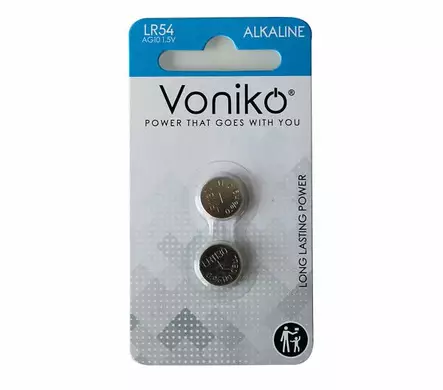 Paristo Voniko LR54 2 kpl/pkt - Paristot - 187913 - 1