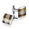 DALVEY kalvosinnapit Admirality Hematite - Lahjaideoita - 119114 - 1