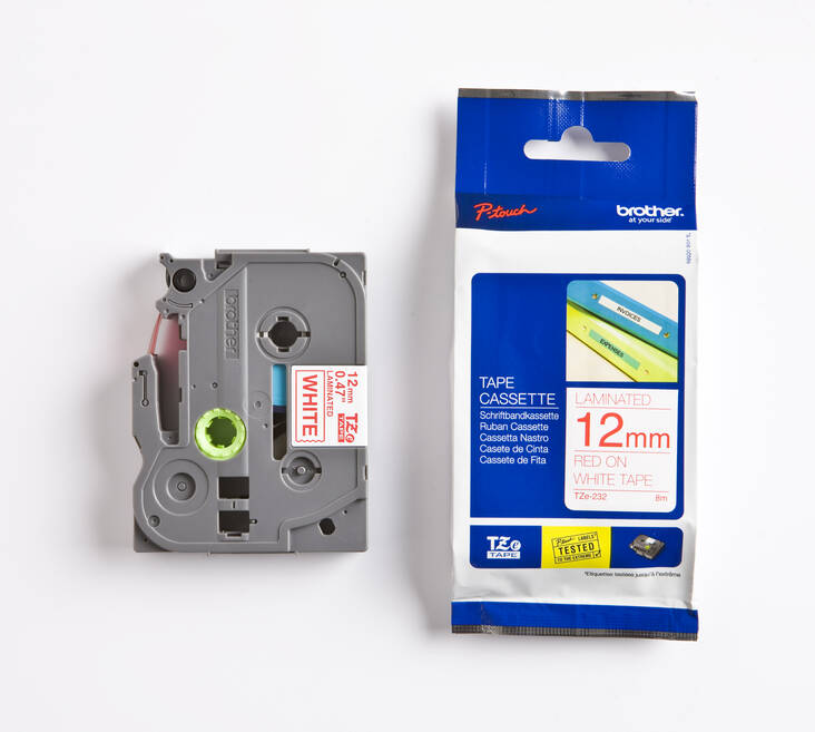 Tarranauha BROTHER 12mm/8m TZe-232 - Tarranauhat Brother - 104144 - 1