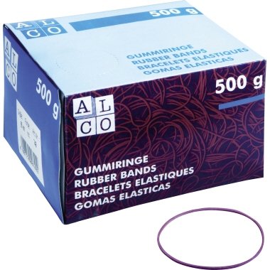 Kumirengas 1,5mm/50mm 500g ALCO - Kumirenkaat - 130025 - 1