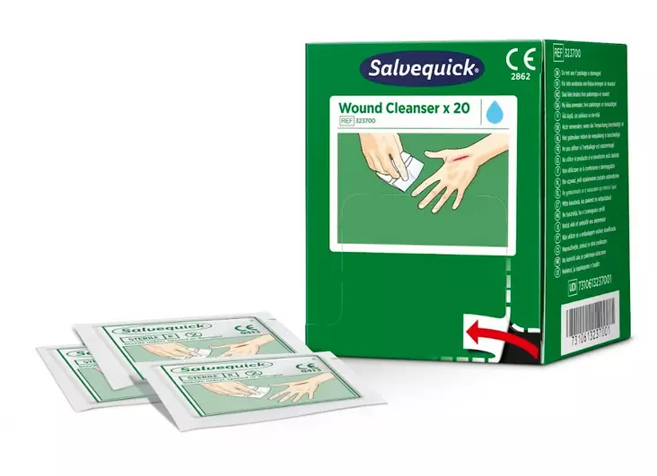 Haavapyyhe CEDERROTH Salvequick - Ensiaputuotteet - 127015 - 1