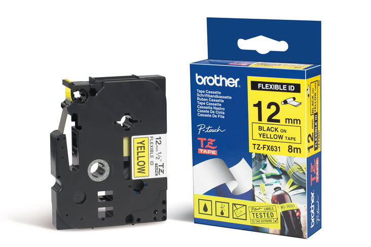 Tarranauha BROTHER 12mm/8m TZE-FX631 - Tarranauhat Brother - 122256 - 1