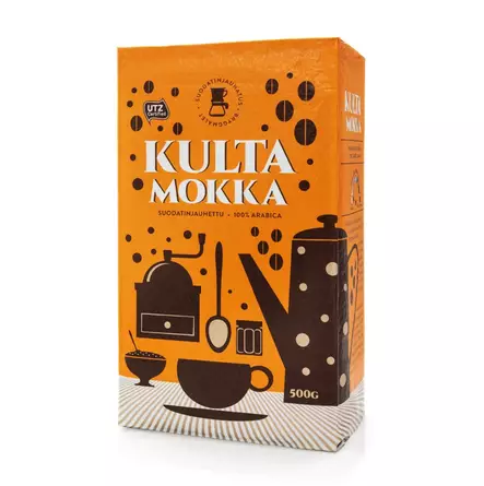 Kahvi 500g KULTA MOKKA - Kahvit, teet ja kaakaot - 157727 - 1