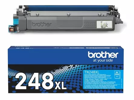 Värikasetti BROTHER TN-248XL C - Brother laservärikasetit ja rummut - 185547 - 1