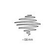 Merkkauskynä F/0,6mm STAEDTLER - Piirtoheitinkynät spriiliukoiset - 110117 - 3