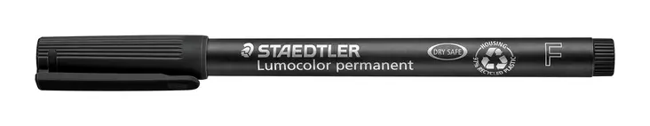 Merkkauskynä F/0,6mm STAEDTLER - Piirtoheitinkynät spriiliukoiset - 101617 - 1
