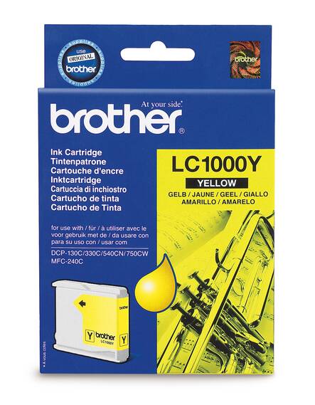 BROTHER LC1000Y mustesuihku - Mustesuihkuvärit Brother - 116048 - 1