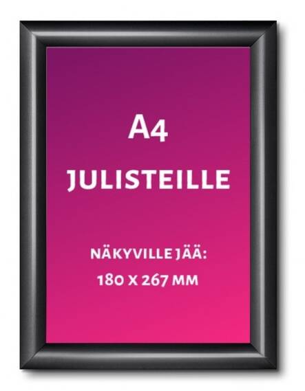 Julistekehys A4/25mm kääntökehys - Esitetelineet ja tarvikkeet - 160068 - 1