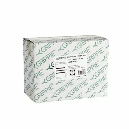Salpapussi 80x120mm minigrip - Lähetys, pakkauslista ja salpataskut - 126078 - 2