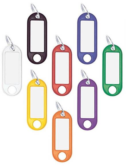 Avaimenperä WEDO muovia nimikotelo - Avainkaapit, avaimenperät - 127989 - 1