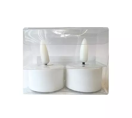 Led-tuikkukynttilä ajastimella 3,8x5cm - Kynttilät, lyhdyt ja tarvikkeet - 183209 - 1