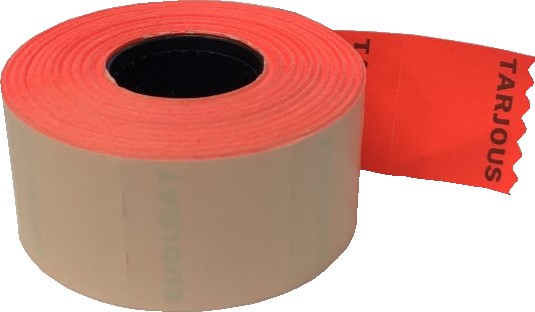 Hinnoittelukoneen etiketti 29x28mm - Hinnoittelukoneen nauhat ja väritelat - 104179 - 1