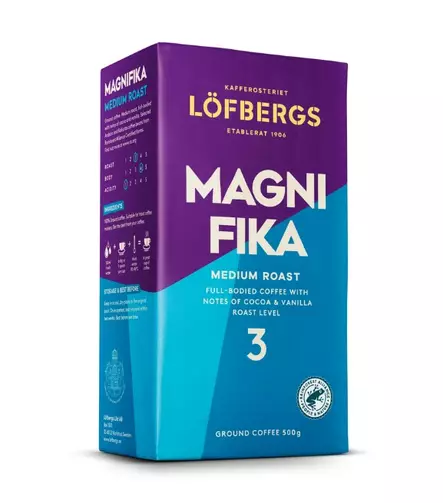 Kahvi 500g LÖFBERGS Magnifika - Kahvit, teet ja kaakaot - 171766 - 1