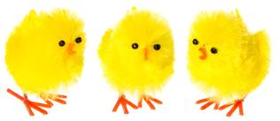 Pääsiäistipu 6cm - Pääsiäistuotteet - 105197 - 1