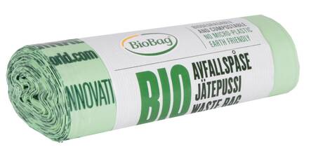 Biojätepussi 30L 20kpl/rll BIOBAG - Biojätepussit - 156808 - 1